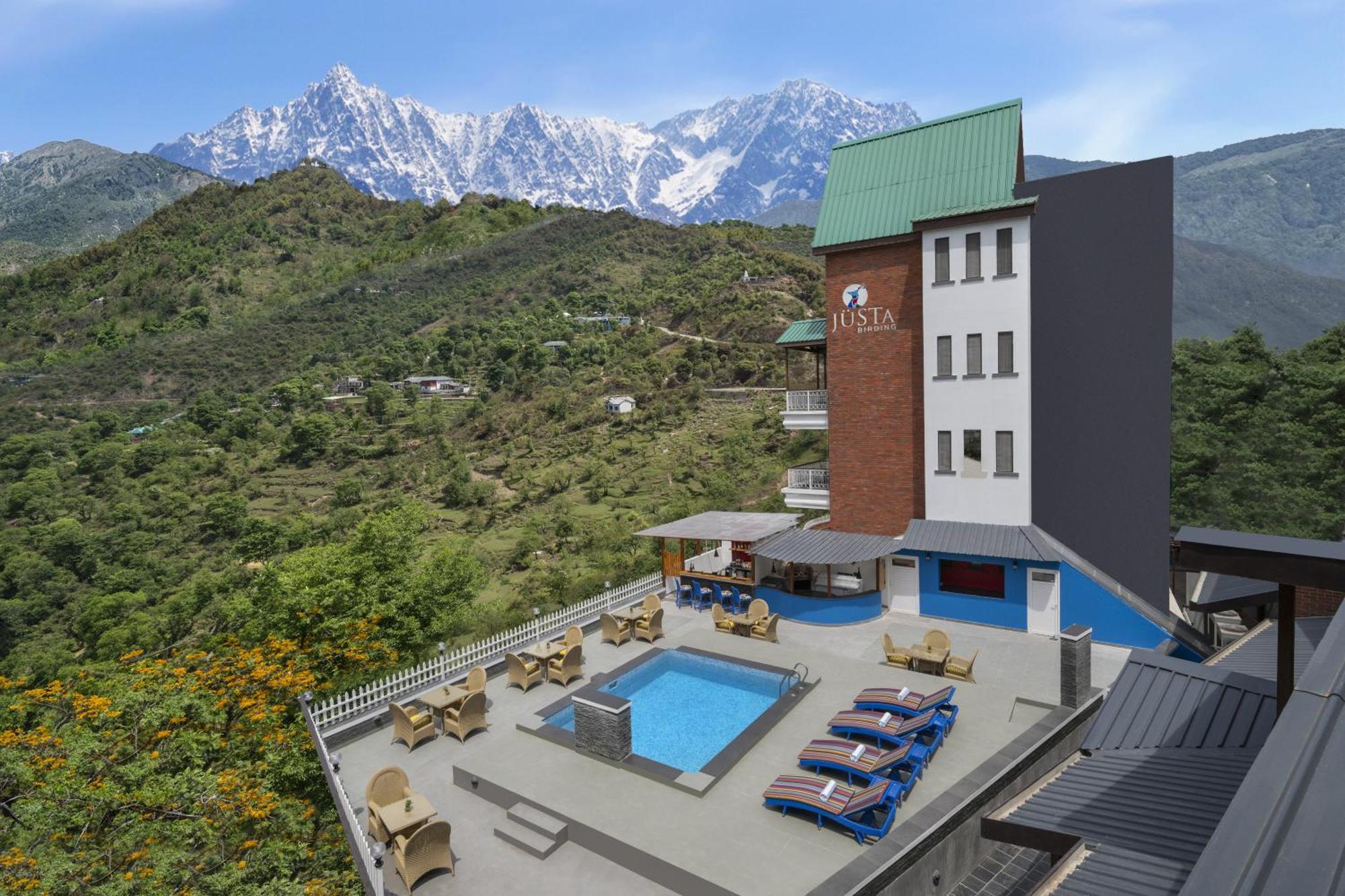 Justa Birding Resort & Spa - Best Dhauladhar View Resort Dharamshala Exterior photo